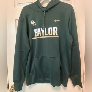 Green Nike Baylor Hoodie